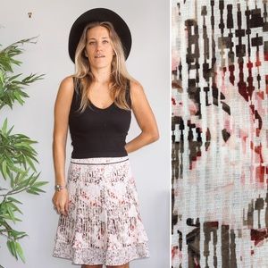 White House Black Market Skirt, Flowy, A-Line